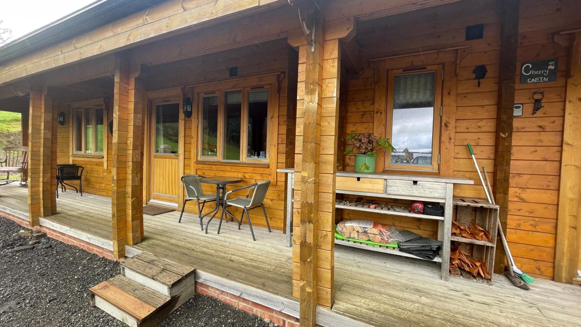 Blossom Cabin - Little Log Cabin In Wales Newtown  Exterior foto